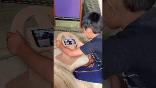 Car racing game from cardboard #artist #youtubeshorts #craft