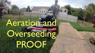 When to Mow After Seeding | Fall Rehab Update