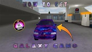 How to get Starry Camo in Vehicle Simulator!!