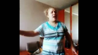 Угарная тетя,пати у натахи на хате