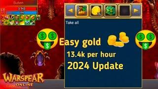 Warspear Online - how to make gold for low level char { buten } 2024