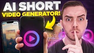 AI Short Video GeneratorHow To Make Money Using Ai Generated Short Videos!