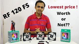 Deep Cool RF 120 FS| Unboxing , Installation & Testing| Under 1500 |Kuch to Kariye |