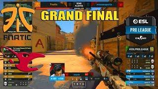 GRAND FINAL - fnatic vs mousesports - ESL Pro League S10 Finals - CS:GO