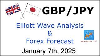 GBP JPY Elliott Wave Analysis | Forex Forecast | January 7, 2025 | GBPJPY Analysis Today