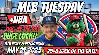 MLB Picks Today Tuesday 5/27/2025 | Free MLB Best Bets, Predictions and Player Props