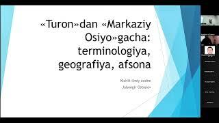 "Turon"dan "Markaziy Osiyo"gacha: terminologiya, geografiya va afsona