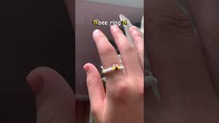 bee ring tutorial #beginners #diy #easybeading #easytutorial #beading