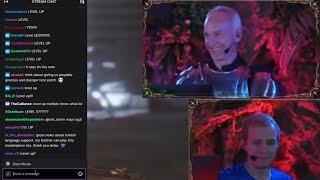 Swen Vincke reacting to Twitch chat from Grymforge Patch 6 showcase