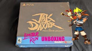 Jak & Daxter The Precursor Legacy Limited Run Games Unboxing PS4