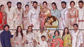 South Celebrities with Family arrives at Anant Ambani - Radhika Merchant Grand Wedding