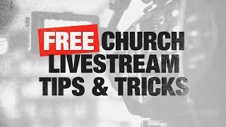 FREE Ways to Improve Church Livestream Engagement