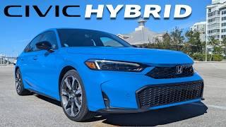 2025 Honda Civic Hybrid Hatchback - What's it like vs. Accord Hybrid and Prius?