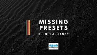 PLUGIN ALLIANCE VST3 Presets Missing | FIXED