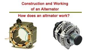 Construction and Working of Alternator | How does an alternator work?