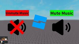 How to Make a Mute Music Button in Roblox Studio!