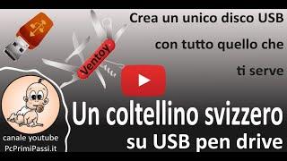 Crea il disco USB multi-boot perfetto: risolvi ogni problema con Ventoy !