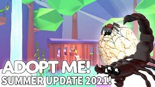 ADOPT ME SUMMER UPDATE 2021! NEW PETS +NEW EGG AND CONCEPTS +INFO (ROBLOX)