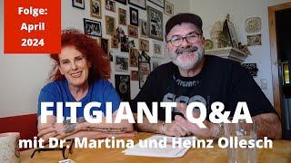 Q&A Dr.Martina Ollesch & Heinz: Gastritis, NAC, Vitaminunverträglichkeit, Mikrobiomanalyse, EAA, RLS