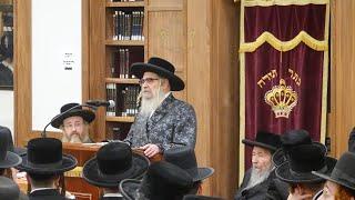 Satmar Rebbe R’ Aaron Gives A Speech In His Kollel On The Rabinowitz/Markowitz Story