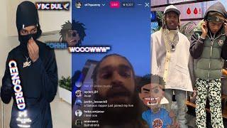 (Chiraq Vs. Philly) Lil Durk’s Artist “Chucky” Trolls 0t7 Quanny!For Dissing Ybc Dul️