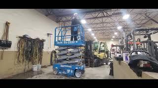 Genie GS1930 Electric Scissor Lift For Sale @ Jaw Sales $3900 # 603-598-1300