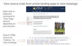 Google Scholar Indexing for OJS (Open Journal Systems)