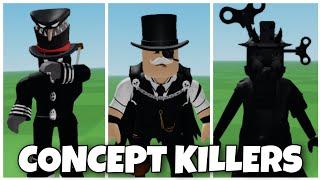 CONCEPT KILLERS! | Roblox Survive the Killer