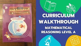 Mathematical Reasoning Level A Homeschool Curriculum Walkthrough