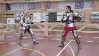 Двуруч мастер класс Фролов-Маневич Twohanded swords tournament Russia