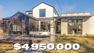 TOUR A $4.9M MODERN HOME | Texas Real Estate | Dallas, Tx | Dallas Realtor | PRESTON HOLLOW