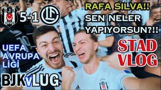 BEŞİKTAŞ'TAN 5'İ 1 YERDE! UEFA AVRUPA LİGİNDEYİZ! | Beşiktaş 5-1 Lugano | STAD VLOG | Maçın Hikayesi