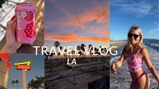 BACK IN LOS ANGELES: Flug+ersten Tage, Travel Vlog|| Sabrina Büscher