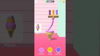 Ice Cream Inc Gameplay, All Levels 7, Games Android, Ios, Es Krim Cone Strawberry Orange Blackberry