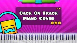 Back On Track by DJVI - Piano Tutorial / Cover (Geometry Dash Level 2)