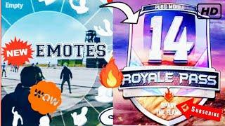 Three new EMOTES in PUBG MOBILE  Season 14 || Funny EMOTES in PUBG