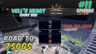 Vell From Event Box, Enhancing, PvP, Grinding, AOS | Road To 750 GS (EP 11) - Black Desert Online