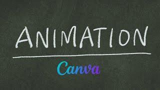 5 Super Easy Animations for Beginners in Canva