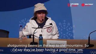 Red Gerard Interview after winning gold medal