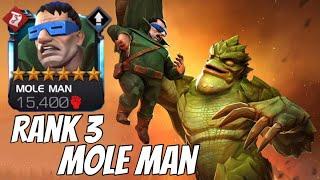 6 Star Rank 3 MOLE MAN Rank Up & Gameplay - True Strike KING!