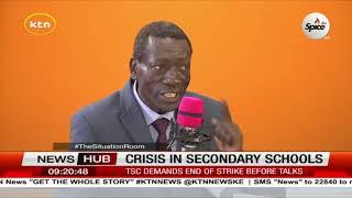 KNUT Sec Gen Collins Oyuu explains why they withdrew their strike notice