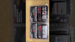 unboxing MILWAUKEE 48-11-1850R M18 REDLITHIUM XC5.0 RESISTANT BATTERY (2 PACK)