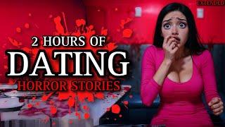 20 TRUE Sinister Haunting Dating Horror Stories MEGA COLLECTION | (#scarystories) Ambient Fireplace