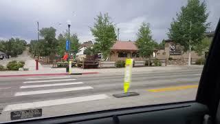 Grandby City ride through, Colorado Mountains