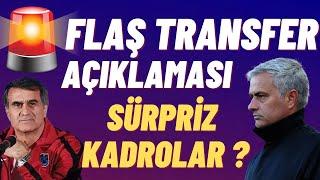 Flaş Transfer Açıklaması geldi Kadrolar da sürprizler var mı ? #trabzonspor  #fenerbahçe