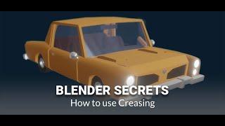 Daily Blender Secrets - How to use Creasing