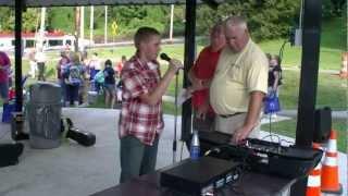 Devin Foust sings our U.S. National Anthem at the LaFollette National Night Out