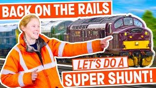 BIGGEST SHUNT YET! | National Railway Museum's Live Train Moves on the East Coast Main Line