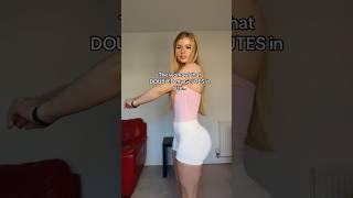the workout that DOUBLED my GLUTES SIZE  #bulk#glutes #gluteworkout #bulking #gymrat #gymgirlshorts