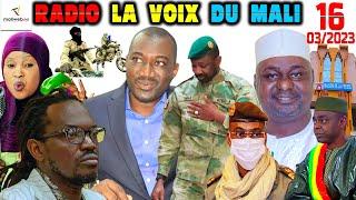 La Revue de Presse de la RADIO LA VOIX DU MALI du 16 MARS 2023